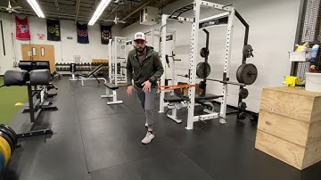 Split Stance pelvis rotation with band