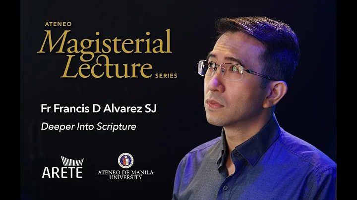 Magisterial Lectures | Fr Francis D Alvarez SJ - D...