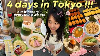 TOKYO TRAVEL VLOG 2026 🌸 our itinerary, food tour, tsukiji fish market, best coffee