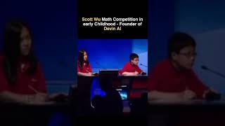 Watch This Young Scott Wu, Founder Of Devin Ai, Conquer Math Compeions With Ease