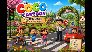 Traffic Rules Song for Kids 🚦 | Learn Road Safety with Fun Nursery Rhymes