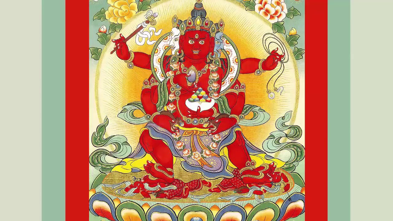 Черный дзамбала изображение