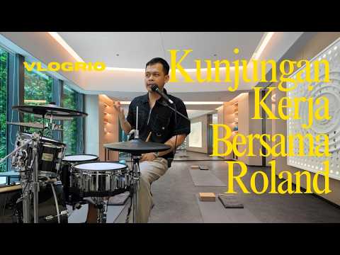 VLOGRIO - KUNJUNGAN KERJA BERSAMA ROLAND KE VIN'S MUSIK DEPOK