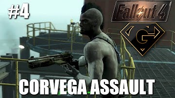 Fallout 4: Part 4 - Corvega Assembly Plant - Assault (1080p)