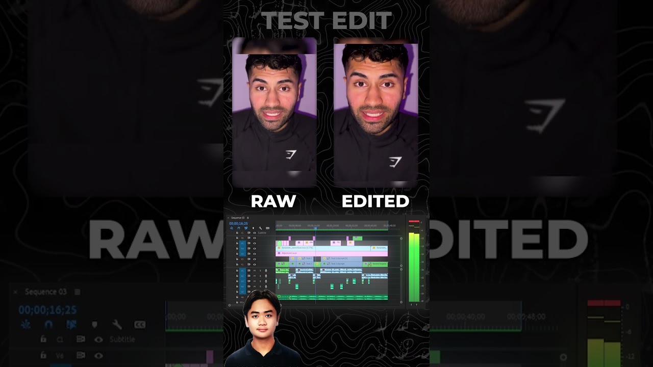 Premiere pro Timeline showcase | Rafael Test Video #videoediting