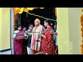 পাড়ার মন্দিরে মায়ের প্রতিষ্টা সব কিছু নিয়ে একটা আনন্দ মুহূর্তে