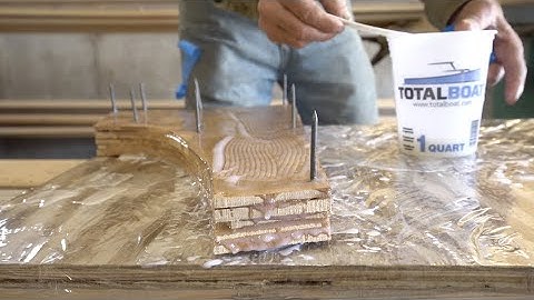 Building the V-Bottom Skiff: Episode 29 - Laminating our knees with epoxy