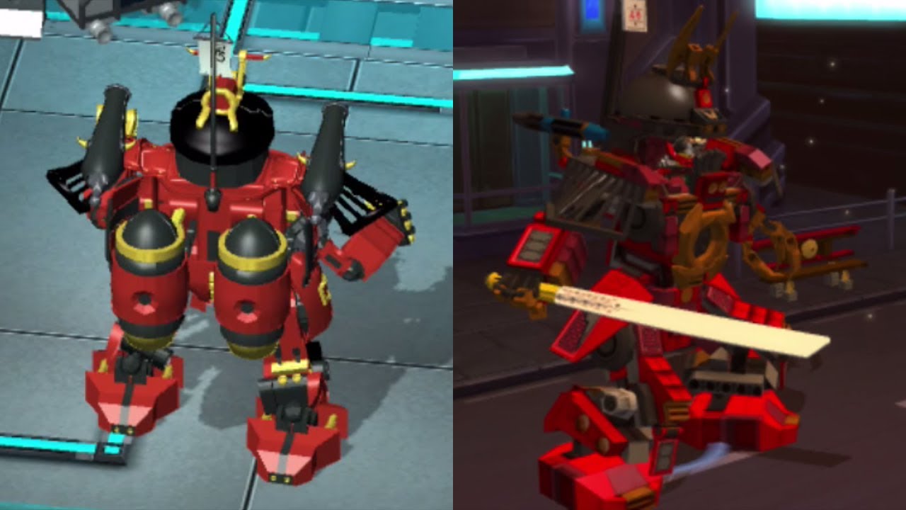 Samurai X (Mech) [Nindroids] vs Samurai X (Mech) [Shadow Of Ronin ...