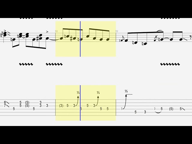 名ギターソロTAB譜 】ジョー・サトリアーニ サーフィング・ウィズ・ジ
