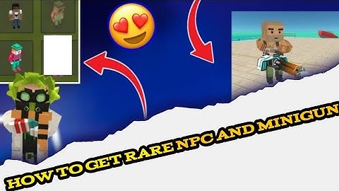 HOW TO GET RARE NPC AND MINIGUN SIMPLE SANDBOX 2