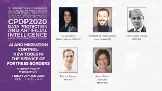 CPDP 2020: AI and Migration Control: New Tools in the Service of Fortress Borders.