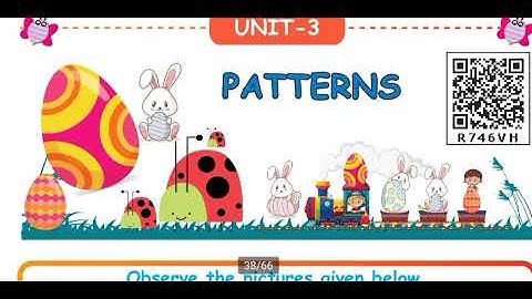 3rd std Maths - Term 1 - Unit 3 - Patterns