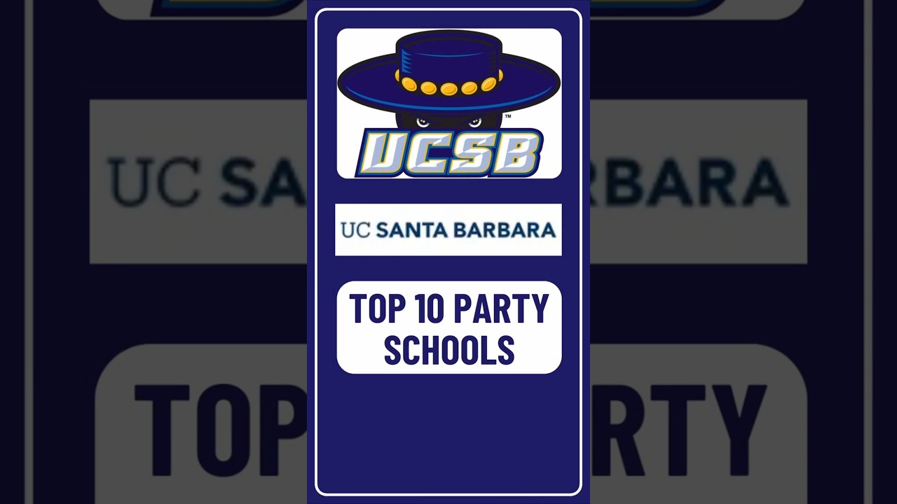 California – Santa Barbra - 1 of the Top 10 Party Schools in America in 2024! 