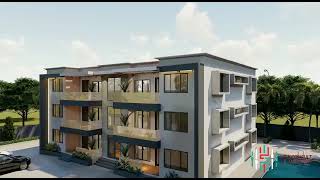 3 story building/ 6 units of 2 bedrooms apartment Design