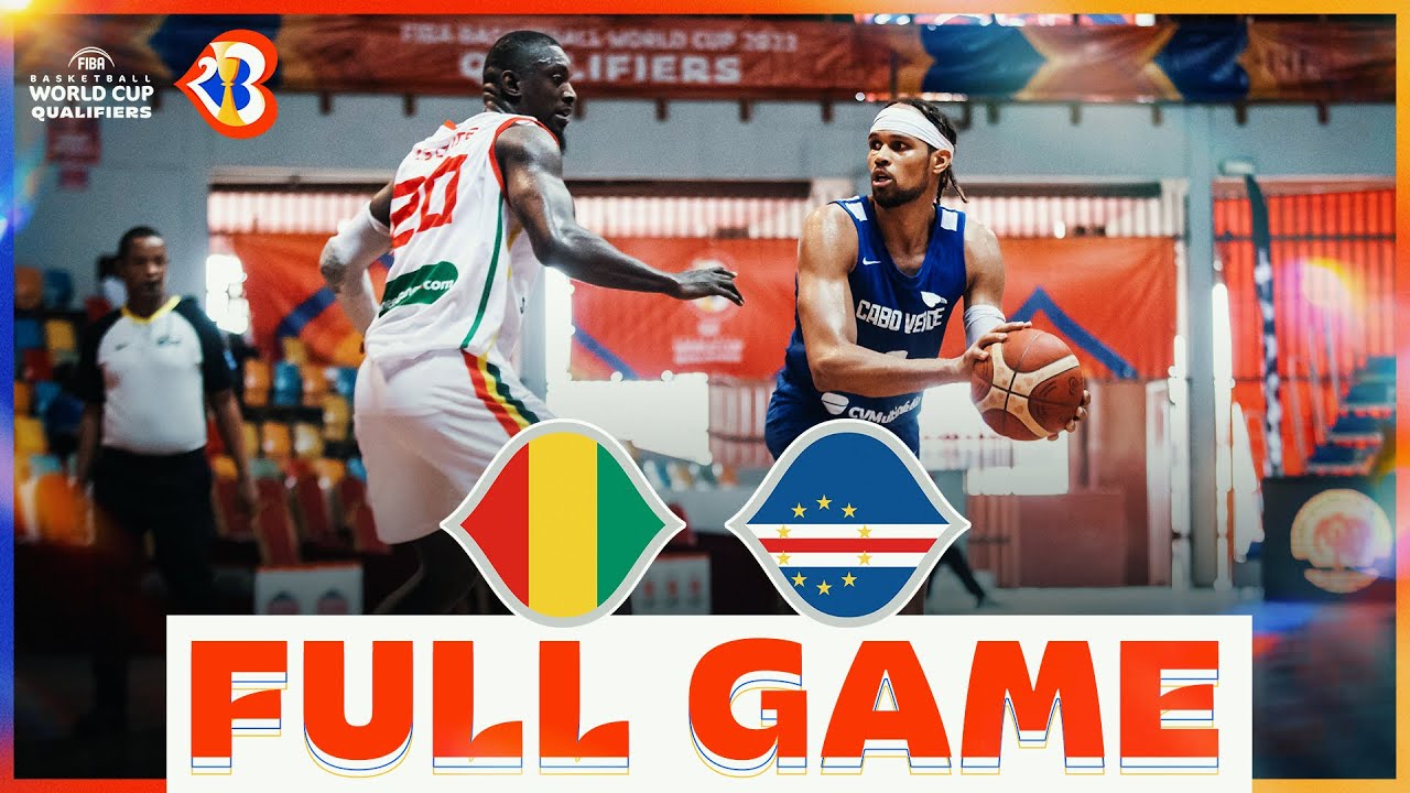 Guinea v Cape Verde | Basketball Full Game #FIBAWC 2023 Qualifiers