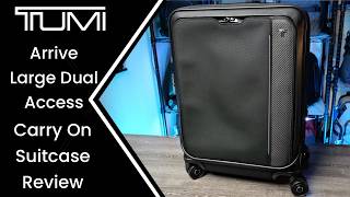 TUMI Arrive Large Dual Access Carry On Suitcase Review - Absolute Premium