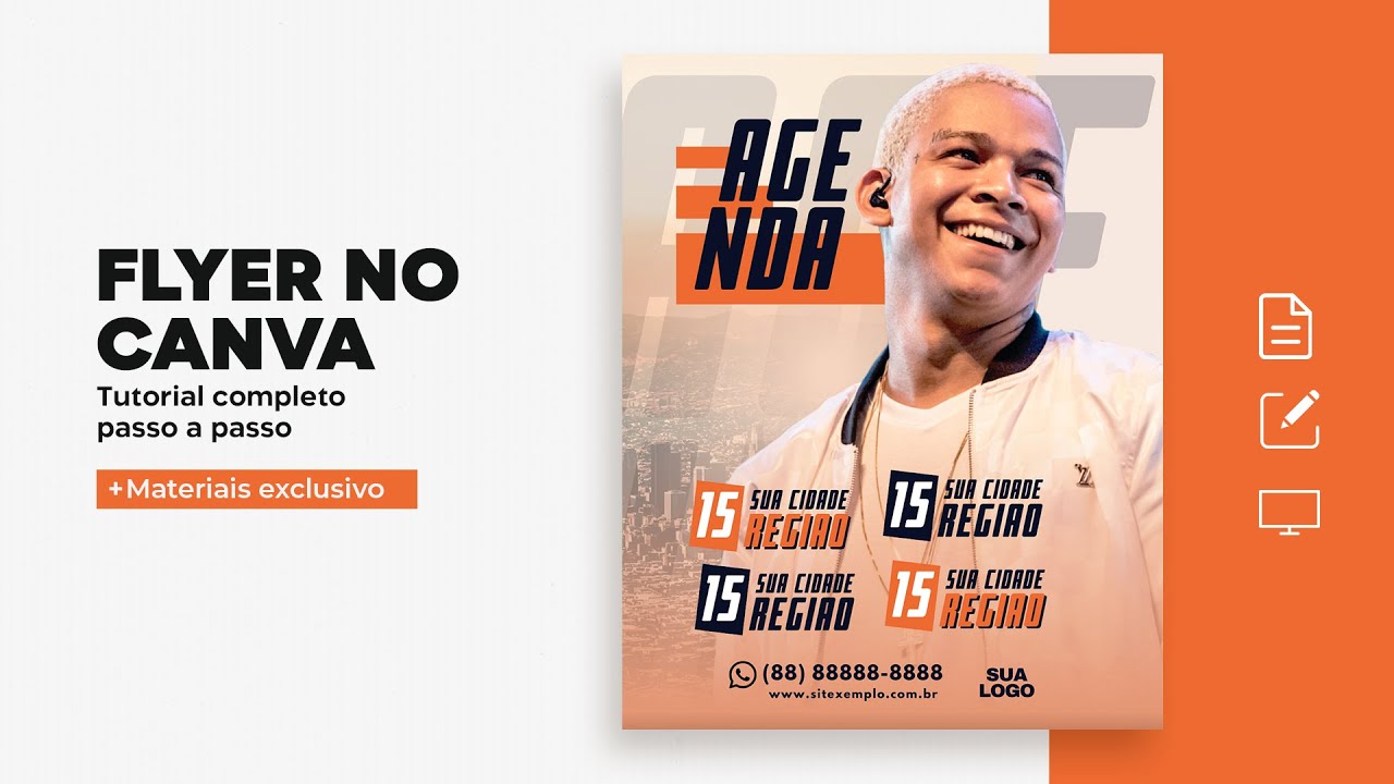 Como fazer um Flyer para Evento profissional no CANVA