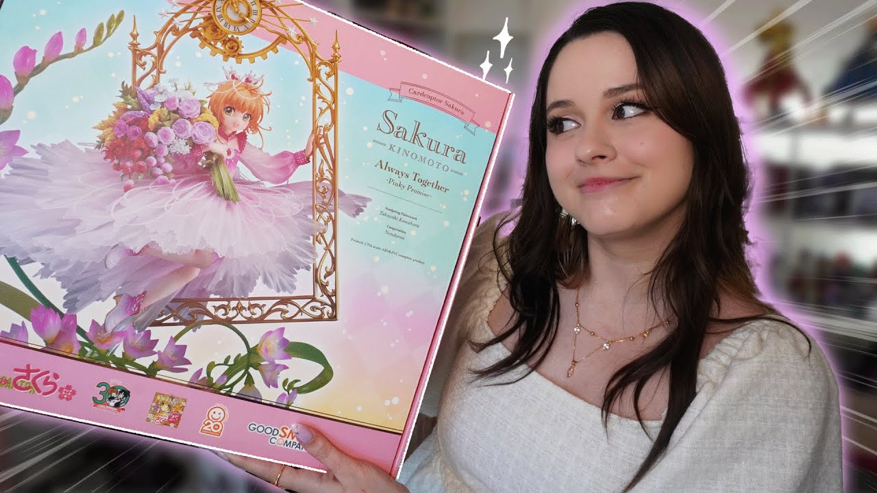 🌸unboxing the prettiest Sakura figure | Good Smile Company