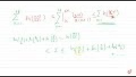 JEE MAINS 2018 If  `Isum_(k=1)^(98)int_k^(k+1)(k+1)/(x(x+1))dx ,t h e n:`  `I lt(49)/(50)`     (...