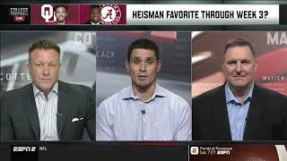 Heisman Trophy 2018 Favorites After Week 3