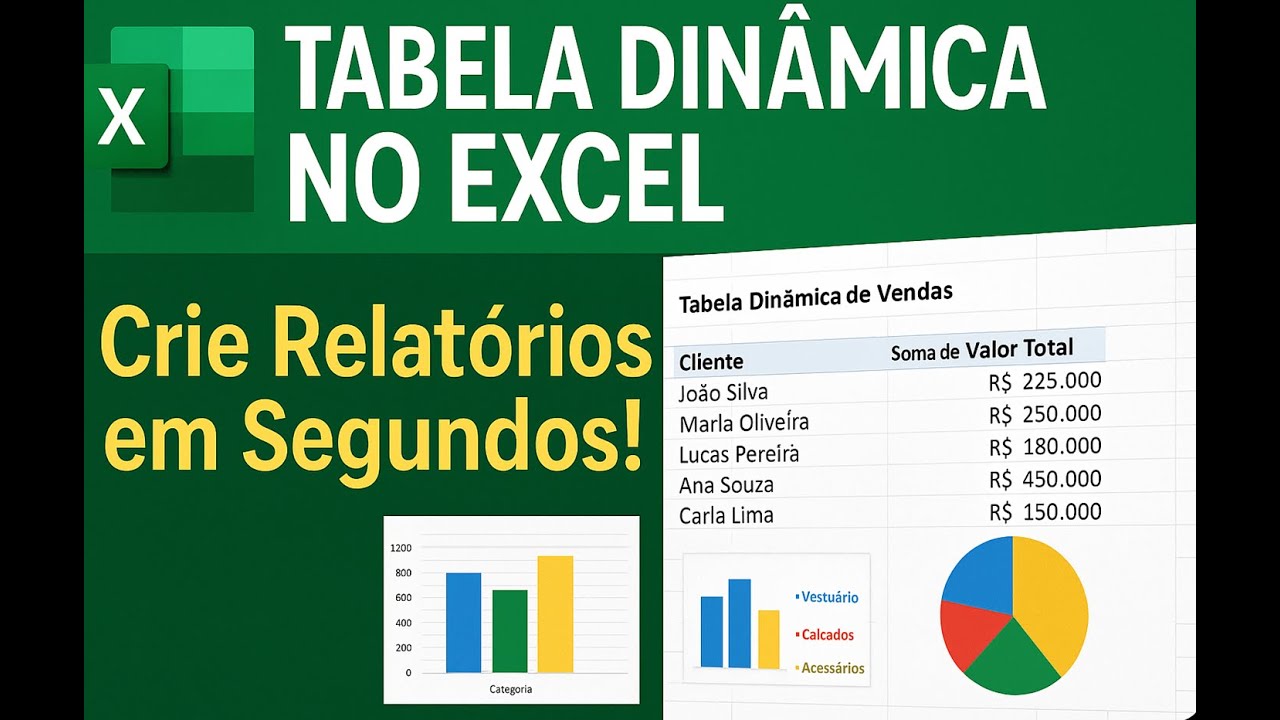 Como Criar uma Tabela Dinâmica no Excel [Passo a Passo Simples] - YouTube
