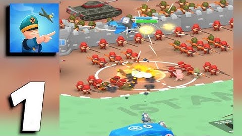 Army Commander - Gameplay Part 1 (Android, iOS) - All Levels