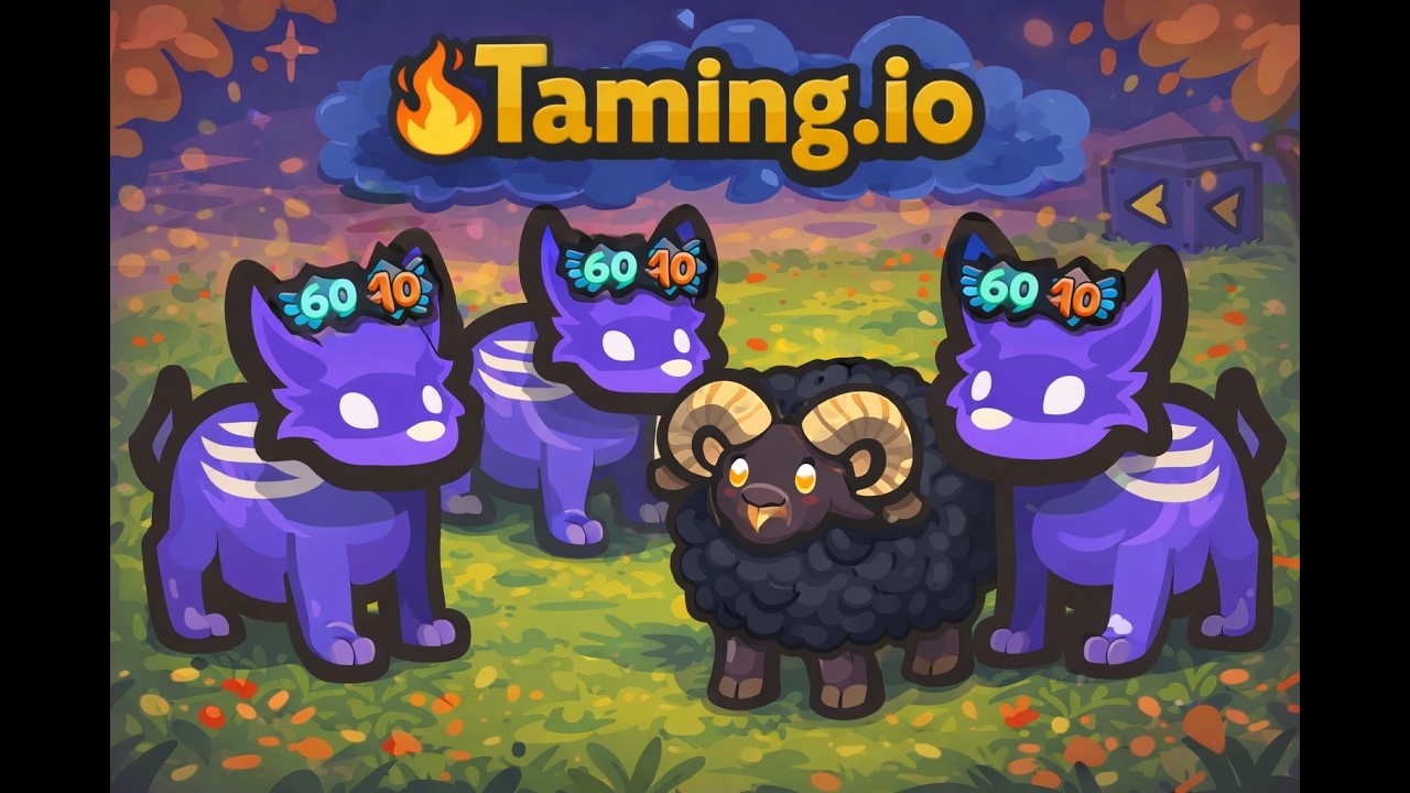 [Taming.io] Mauve + sheep = 100dps 💀?