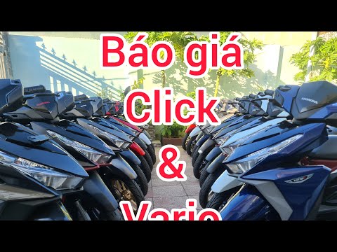 Click Thái 2017 Giá Bao Nhiêu - Báo giá 1 bầy vario và click thái cho ae đây ạ  lh 0906.878.878