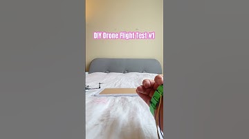 Testing my drone flight capabilities. #stem #diy #tech #robot #arduinodrone #drone #esp32 #fyp