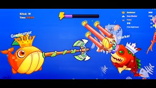 King Fish.IO - ORANGE WHALE & BOSS Shark - Fish Game, fishdom - Gameplay screenshot 3