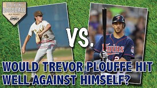 Trevor Plouffe the hitter vs. Trevor Plouffe the pitcher