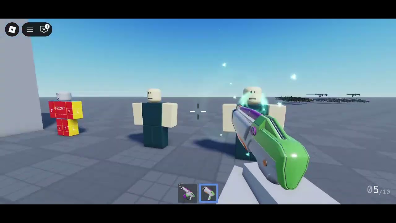 Roblox FPS template guns or something - YouTube