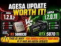 AMD AGESA 1.2.0.F vs 1.2.0.11 in Cyberpunk 2077 | R7 5800X3D | RTX 5070 Ti
