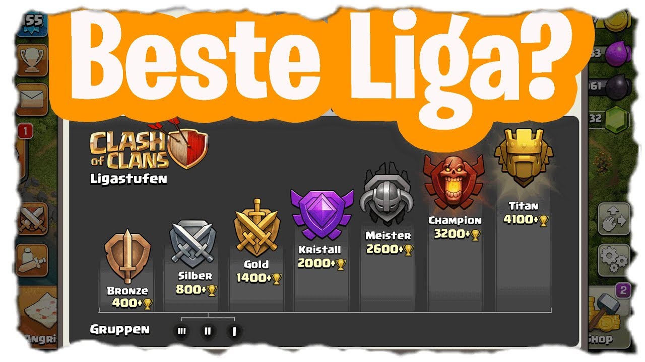 Wie Bekommt Man In Clash Of Clans Liga Medaillen Die beste Liga? - zum dunklen farmen | Clash of Clans | CoC - YouTube