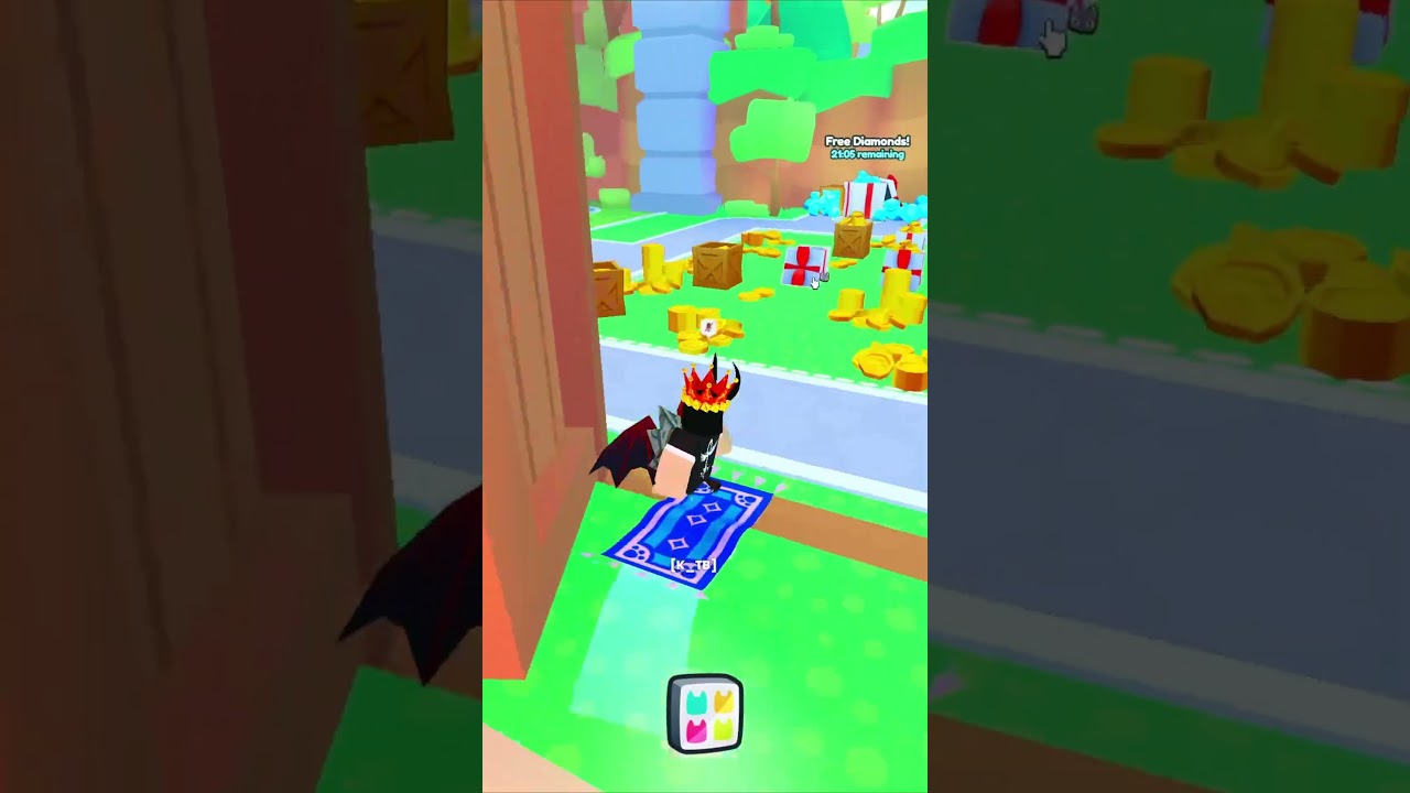 OPENING A HUGE A TRON EGG IN PS99 #shorts #roblox #ps99
