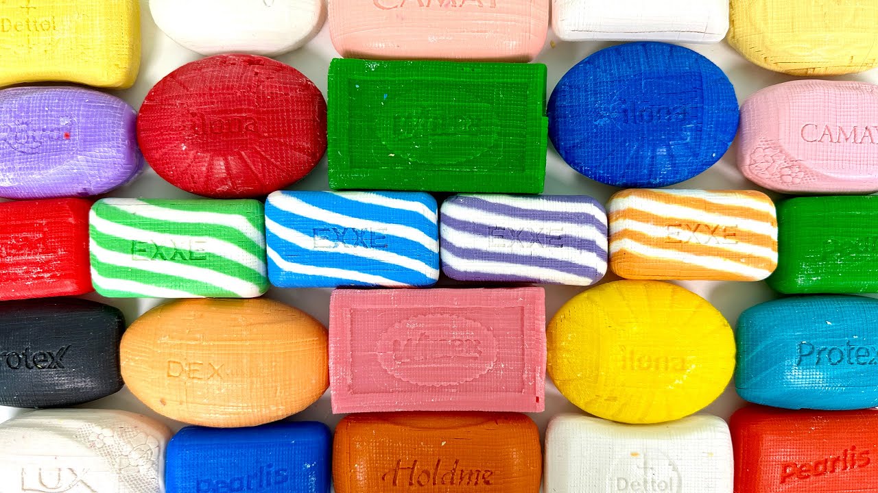 ASMR Cutting Soap Cubes #3 立方体石鹸のカット | ASMR Soap.