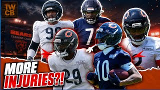 Chicago Bears Training Camp Injury Scare: Luther Burden & Tyrique Stevenson Go Down
