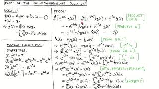 State variable control 20: Solving the non-homogeneous state equation, Part 2