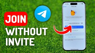 How to Join Telegram Private Channel Without Invite Link - [IPhone 15 Pro]