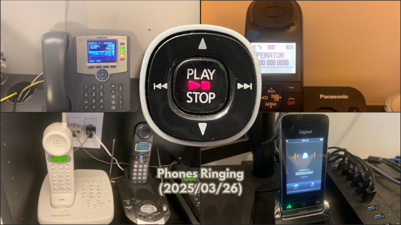 New Phone Ringing Phones Ringing (2025/03/26) - YouTube