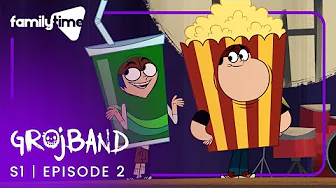 Grojband | S1E2 | Cloudy With a Chance of Malt Balls - Dance of the Dead