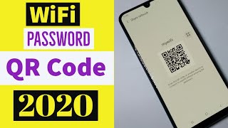 How to Share your WiFi Password with a QR Code on Android Phone - 2020 screenshot 5