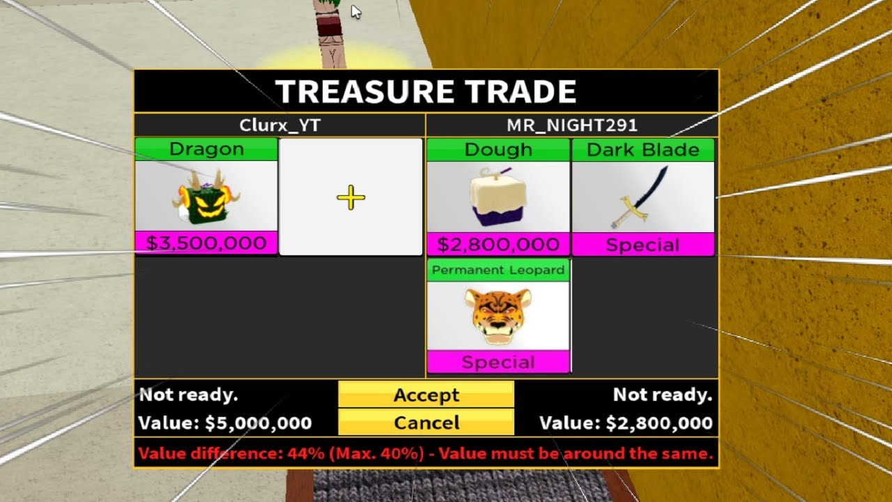 Blox Fruits  Trading Dragon for