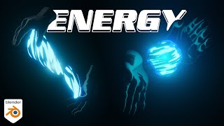 Making Stylized Energy VFX in Blender | Tutorial #shorts #stylized #vfx