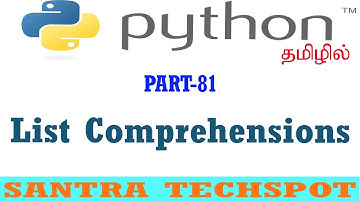 #81 | List Comprehensions in Python | Python Tutorial in Tamil