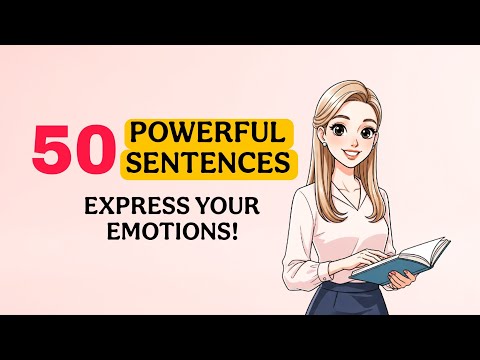 English Shadowing Practice 50 Sentences To Express Your Emotions Naturally Daily Practice 