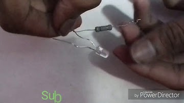 How to make Ac 220v led light indicator