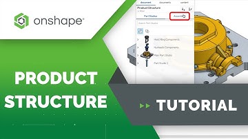 Product Structure in an Onshape Assembly
