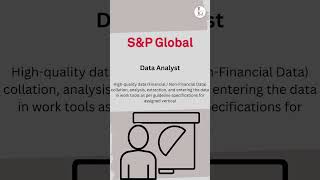 Exciting Data Analyst Opportunity in the Finance Industry with S&P Global - MBA Freshers Apply Now screenshot 5
