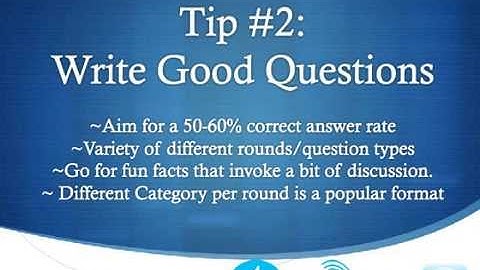 How to host a Trivia night